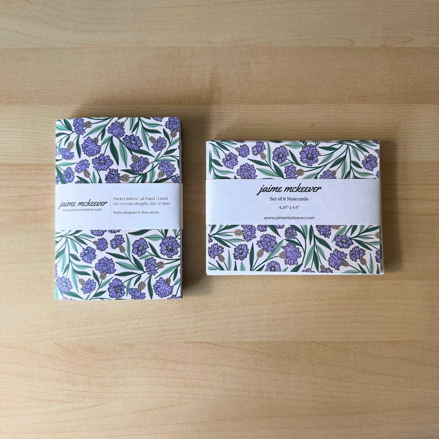 Cornflower Meadow Notes Set