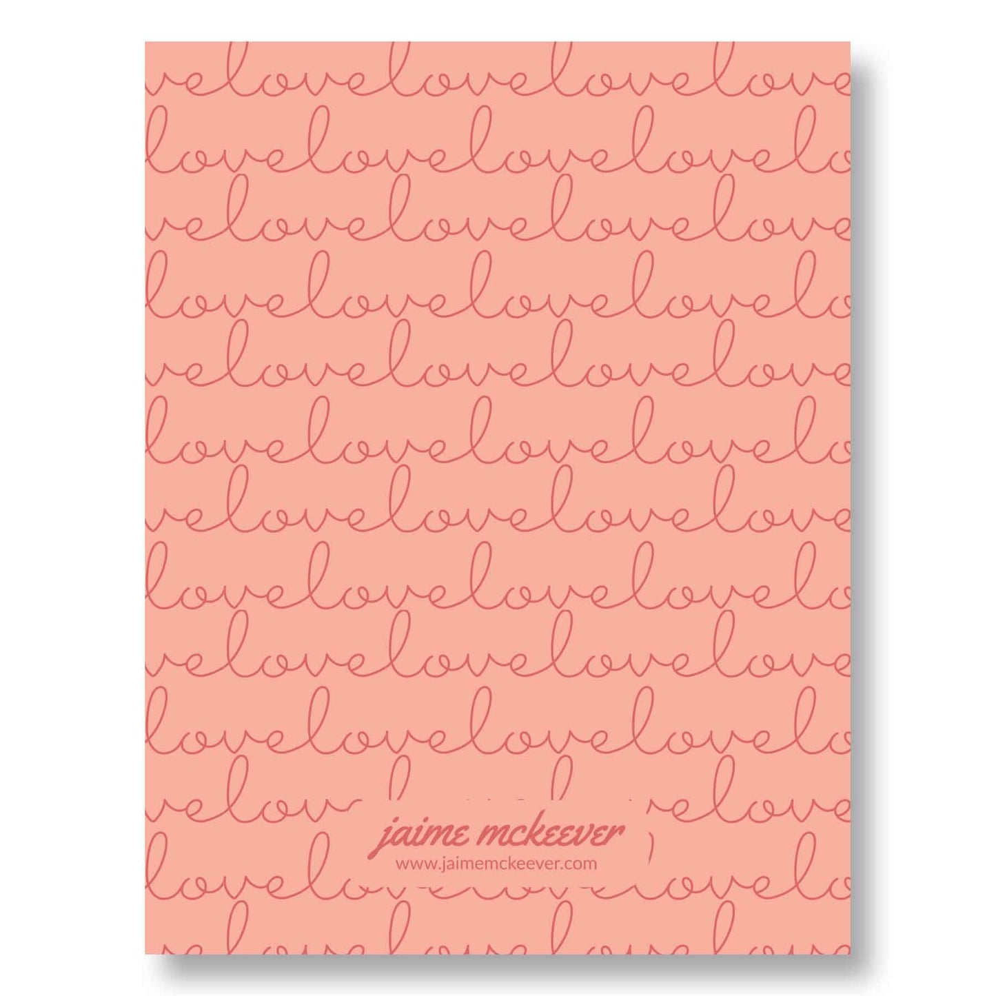 Love Note Card