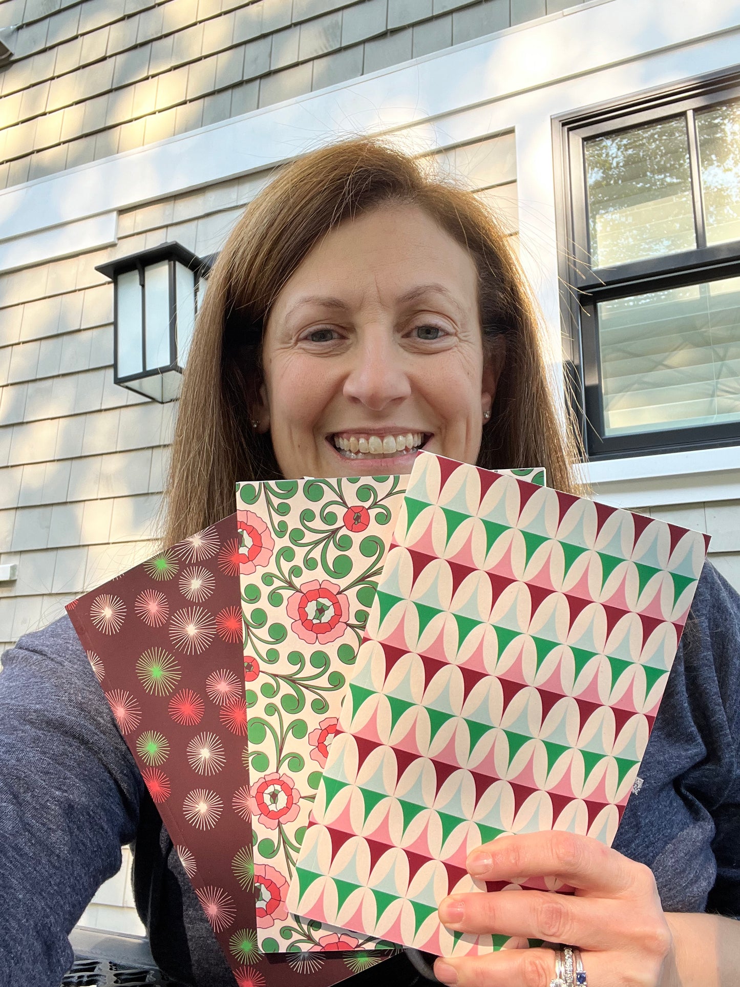 Dancing Poppies Notebook – 5.5″ × 8.5″ Softcover – 64 Lined Cream Pages