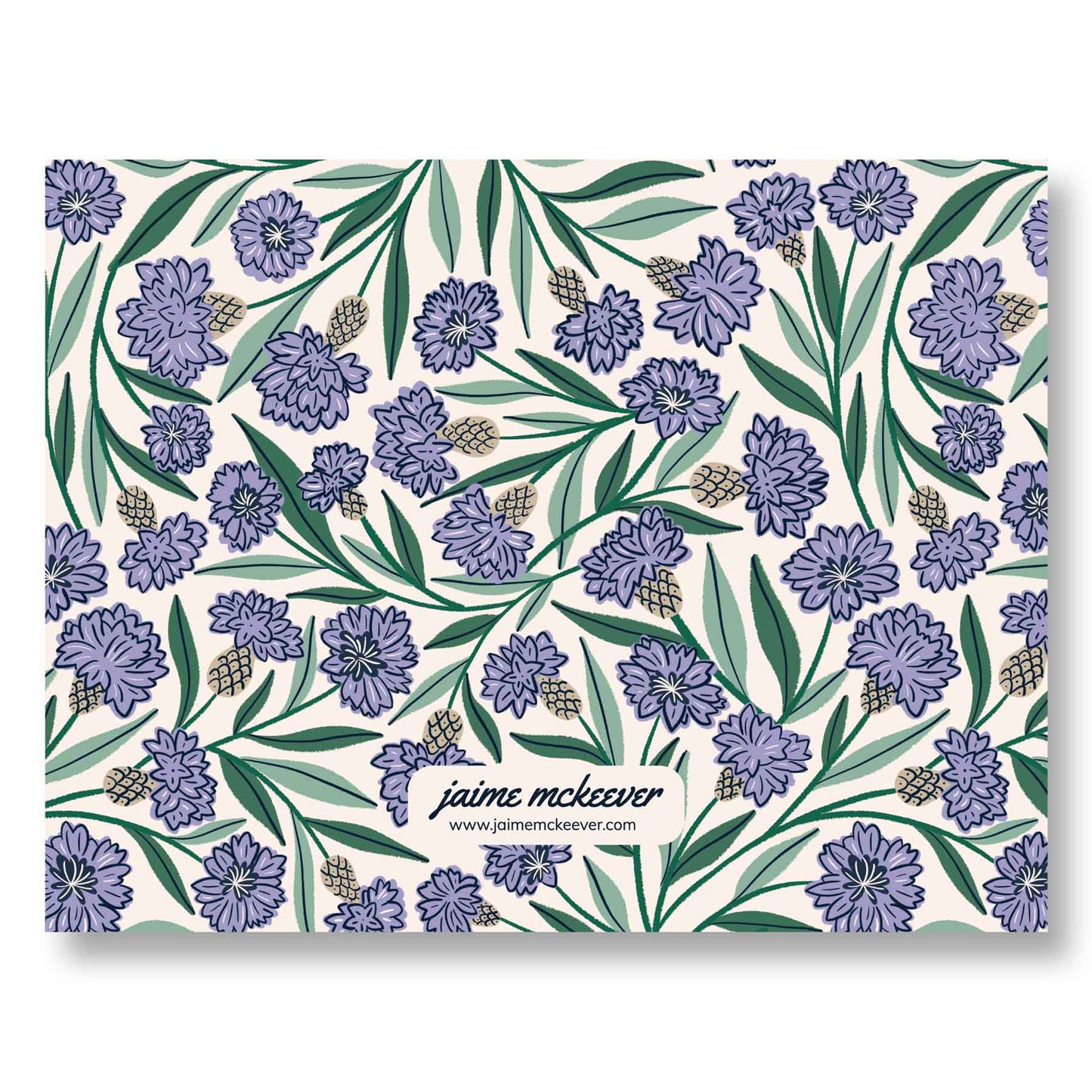 Cornflower Meadow Notecard Set