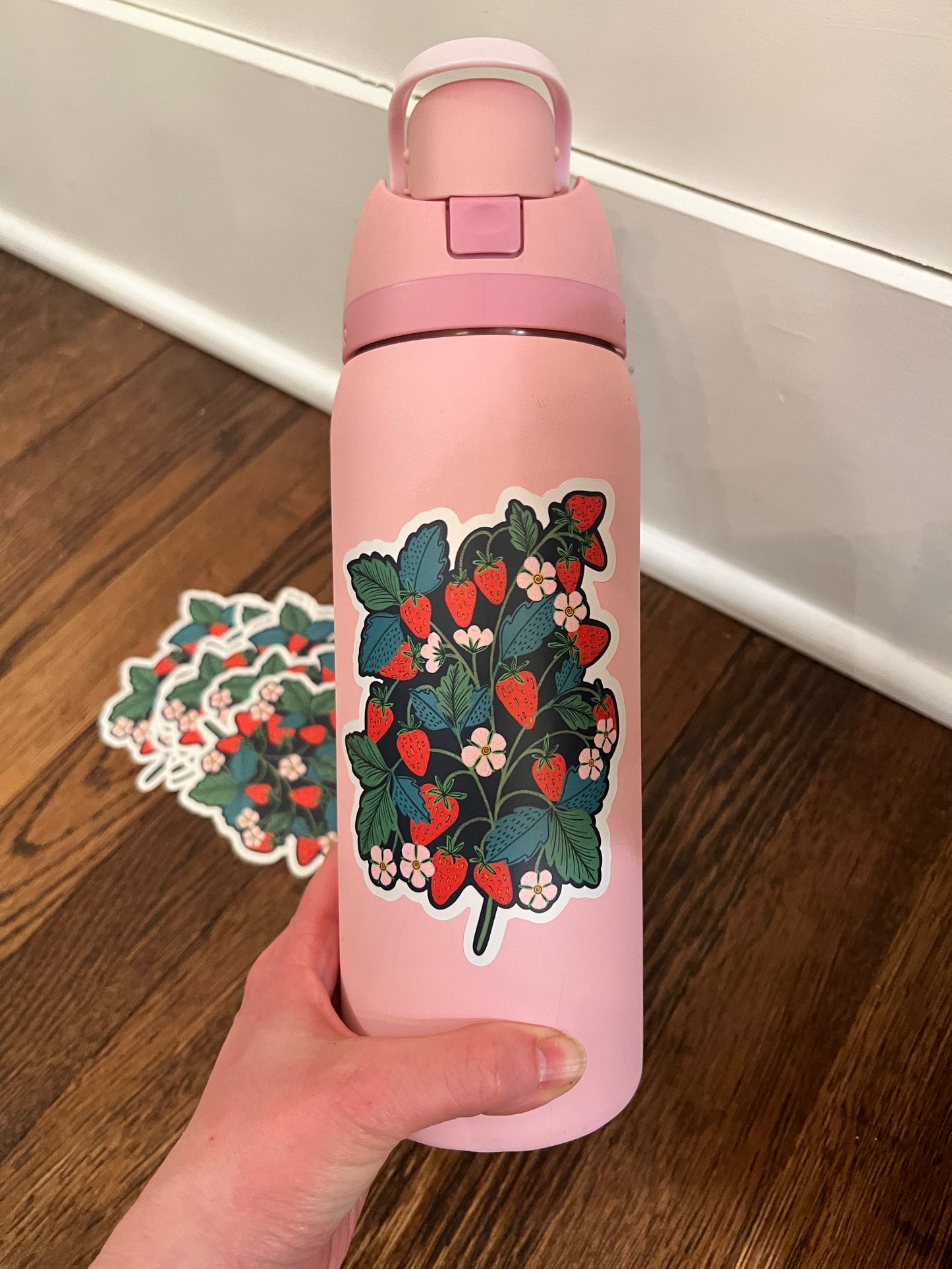 Strawberry Field Sticker