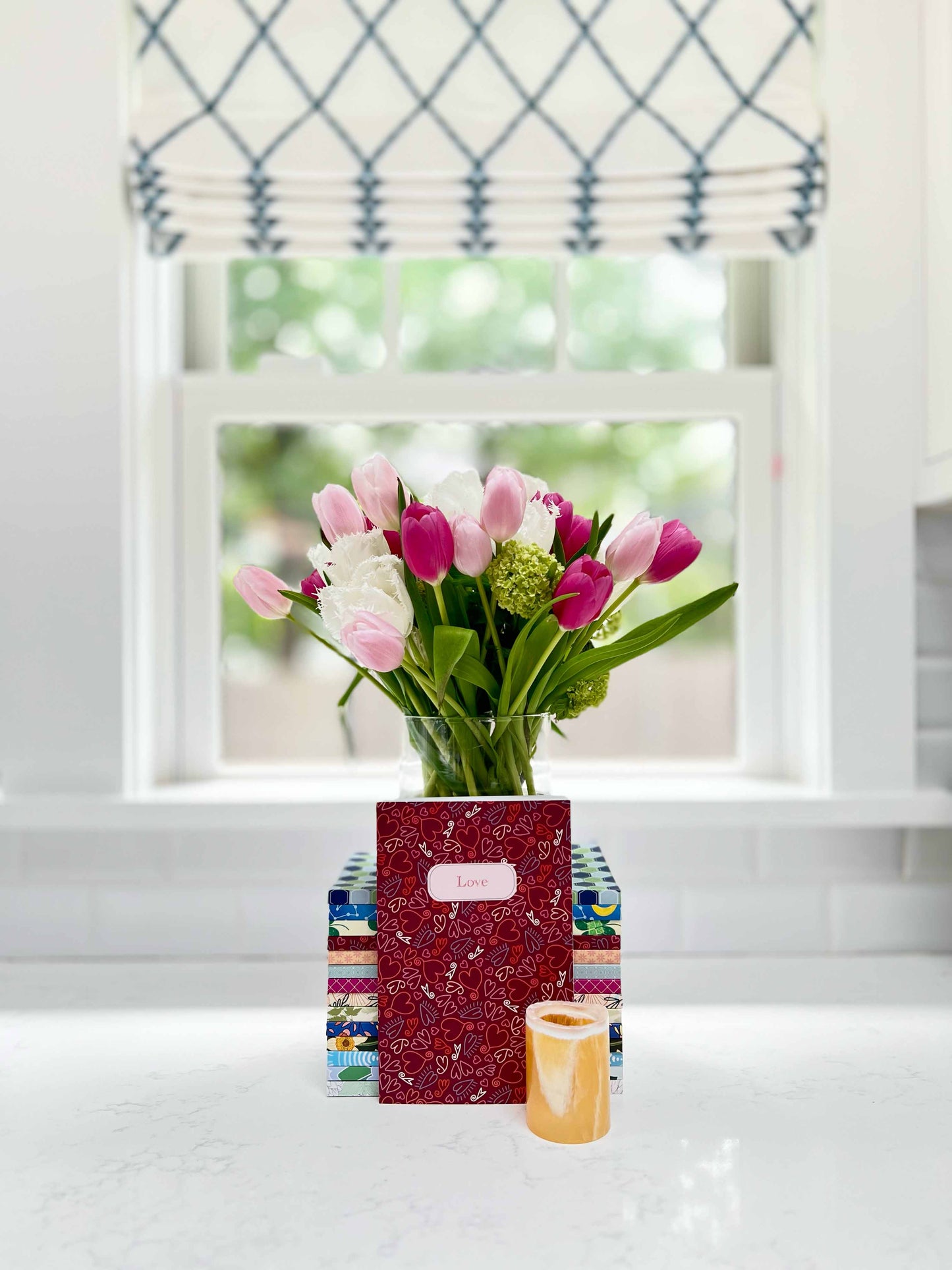 Love Journal - Hand-Drawn Heart Design for Reflection & Joy