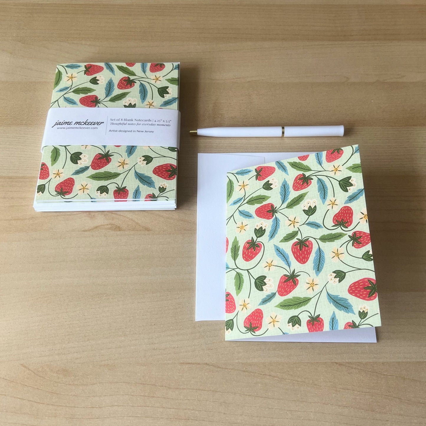Berry Trails Notecard Set