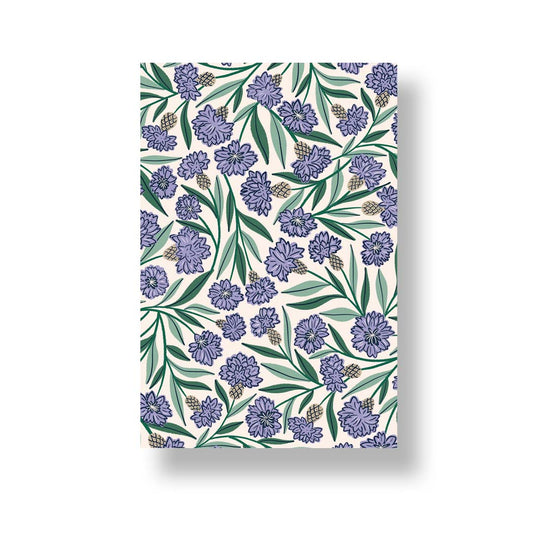 Cornflower Meadow Jotter Notebook – 4″ × 6″ Softcover – 30 Lined Pages