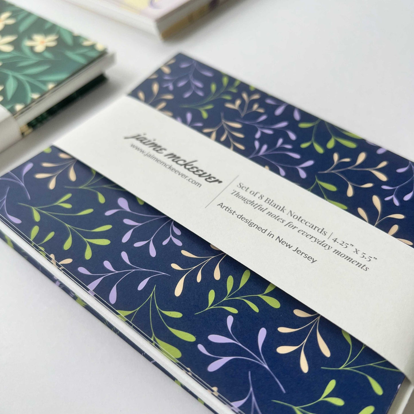 Evening Sprigs Notecard Set