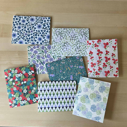Mixed Pack of 8 Notecards – One of Each Design (2025)