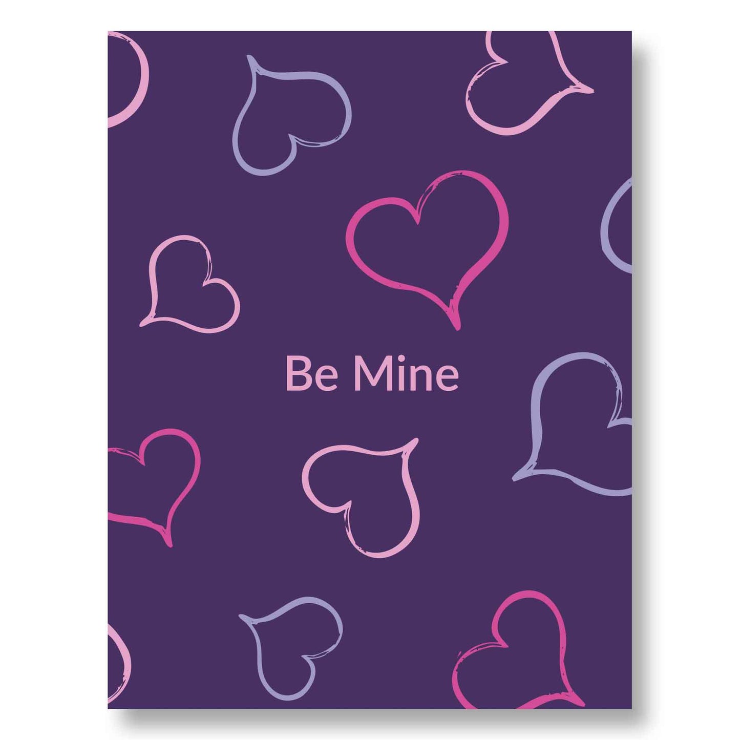 "Be Mine" Valentine Card