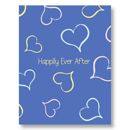 "Happily Ever After" Wedding / Anniversary Card