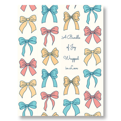 A Bundle of Joy Baby Greeting Card