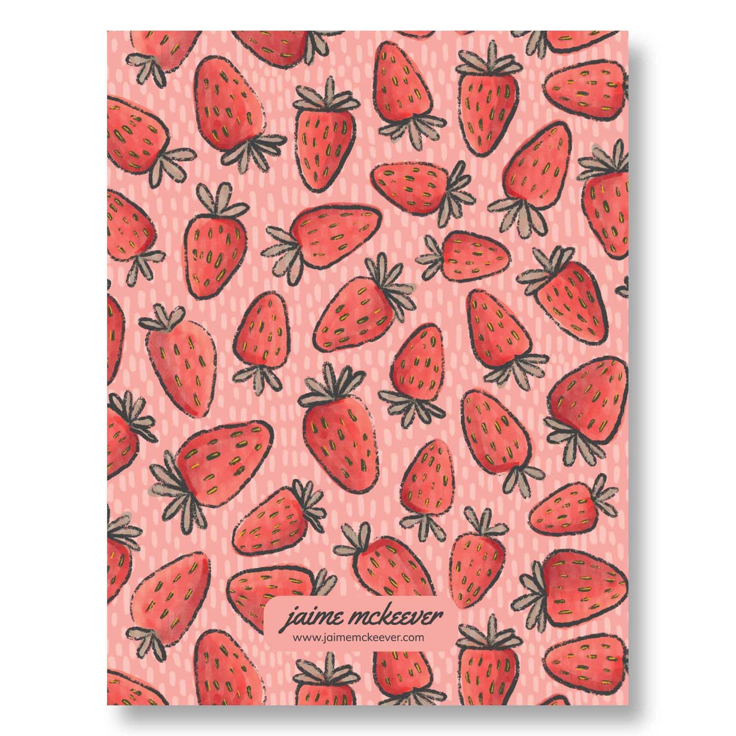 Strawberry Bliss Happy Birthday Card