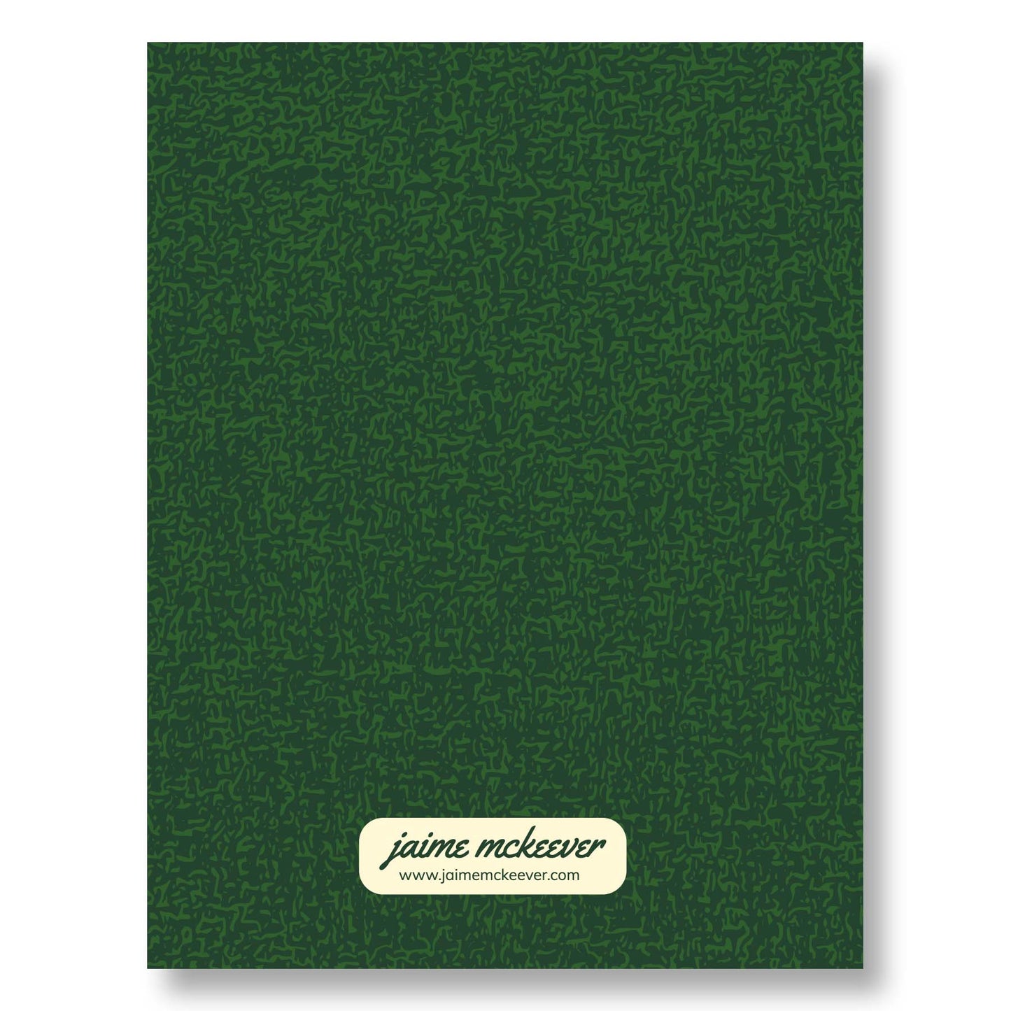 Holiday Notecard Set of 8 – Pine Cone & Evergreen Design – A2 Cards & White Envelopes – Belly Band Wrapped