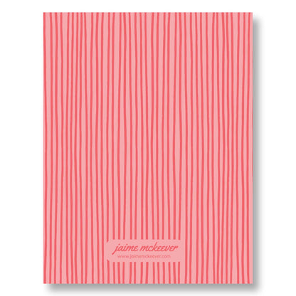 Holiday Notecard Set of 8 – Festive Cactus Lights Design – A2 Cards & White Envelopes – Belly Band Wrapped