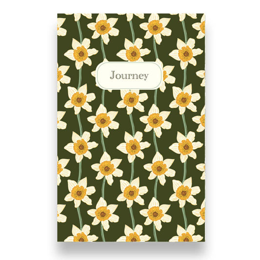 Journey Journal - Hardcover Daffodil Design for Inspiration