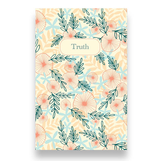 Truth Journal - Hardcover Botanical Design for Clarity & Mindfulness