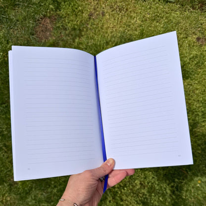 Wildflower Bloom in Blue Journal