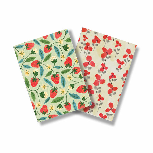 The Berries & Poppies Pocket Jotter Set