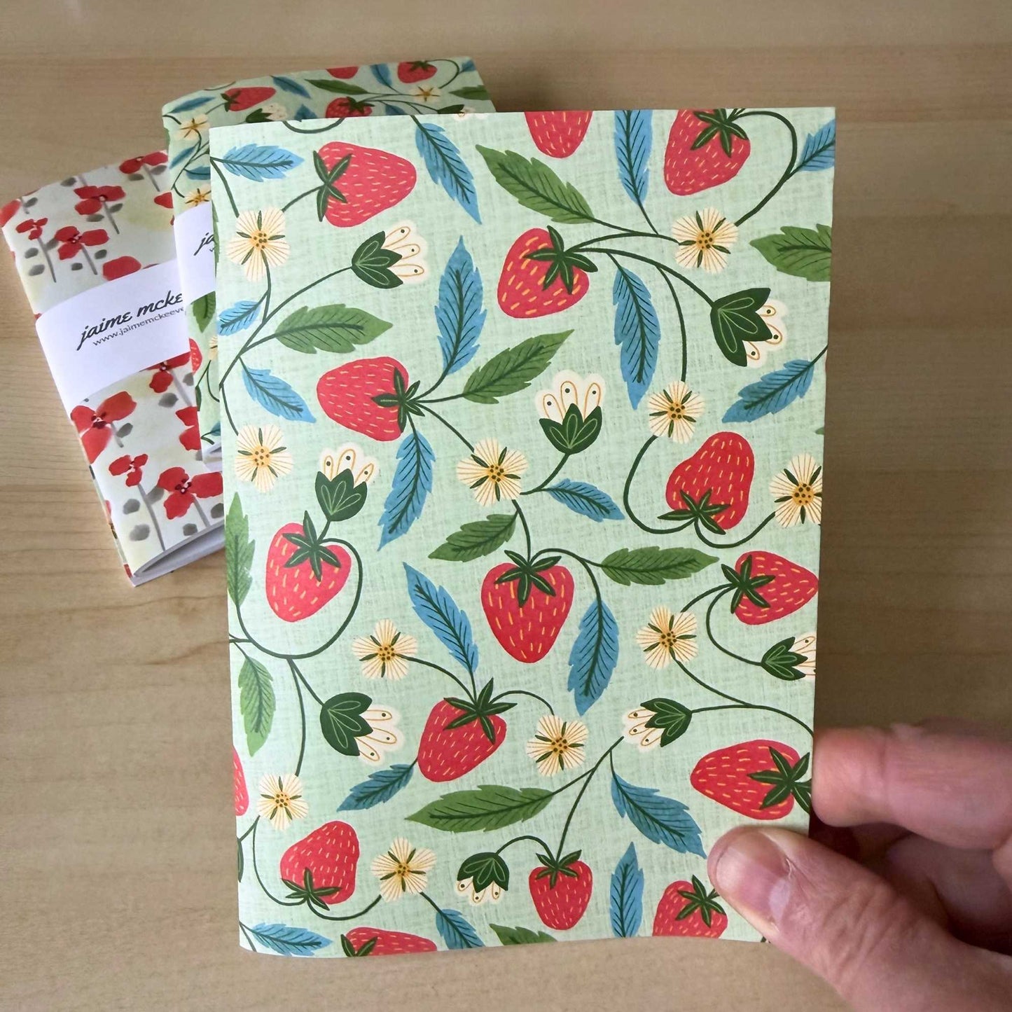 The Berries & Poppies Pocket Jotter Set