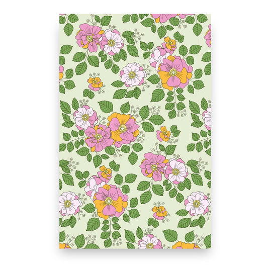 Briar Bloom Notebook – 5.5″ × 8.5″ Softcover – 64 Lined Cream Pages