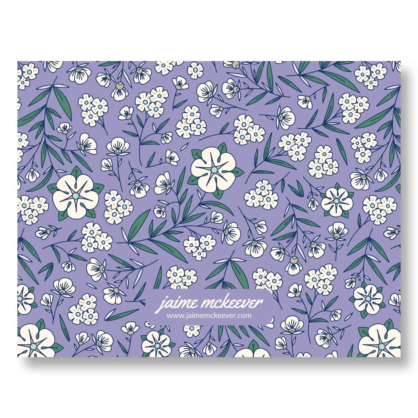 Rocking Rosettes Notecard Set