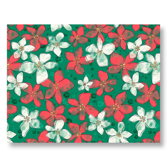 Holiday Notecard Set of 8 – Holiday Pop – A2 Cards & White Envelopes – Belly Band Wrapped