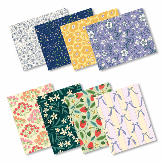 Mixed Pack of 8 Notecards – One of Each Design (2026)