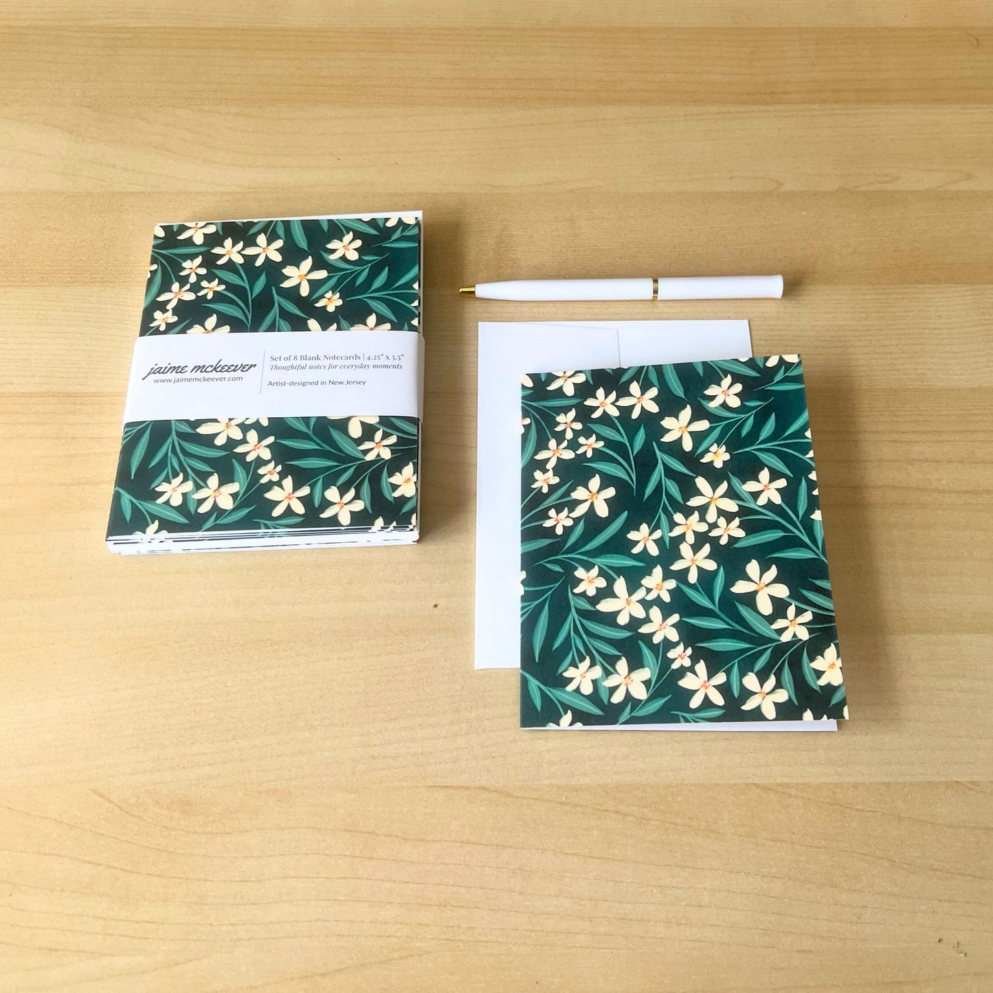 Petals in the Shade Notecard Set