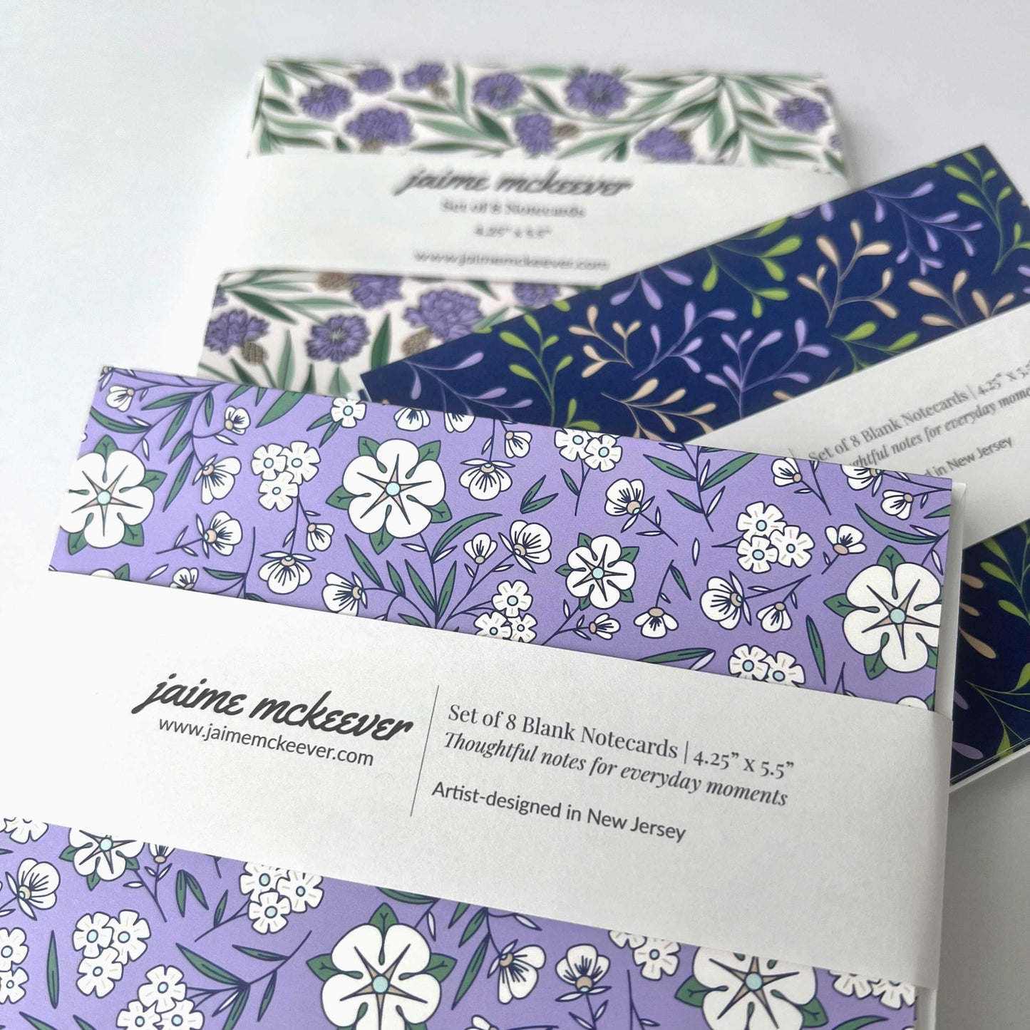 Rocking Rosettes Notecard Set
