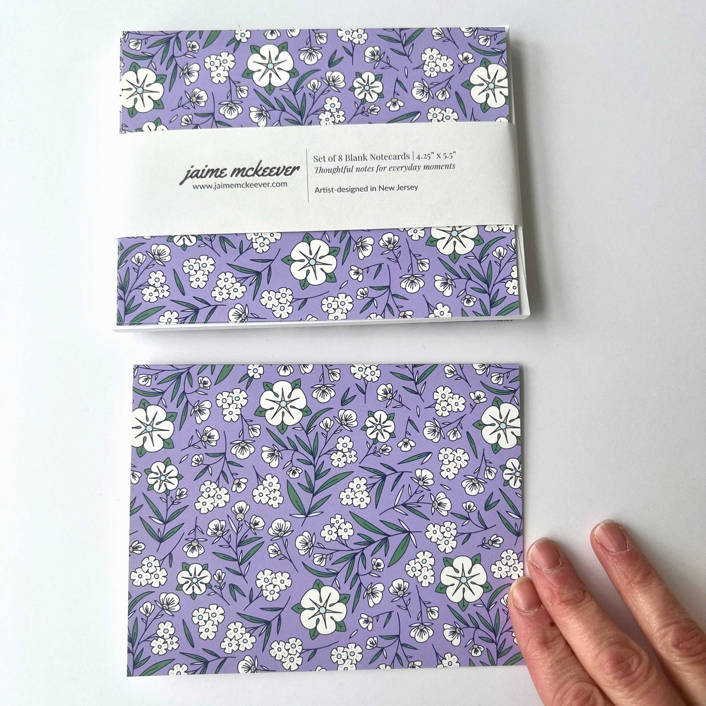 Rocking Rosettes Notecard Set