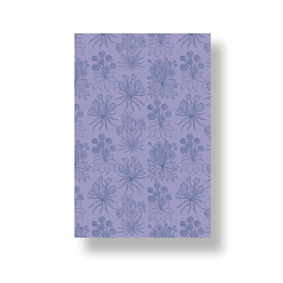 Secret Garden Jotter Notebook – 4″ × 6″ Softcover – 30 Lined Pages