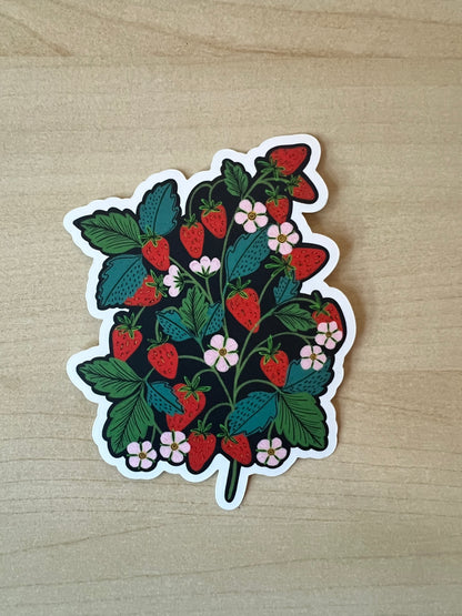 Strawberry Field Sticker