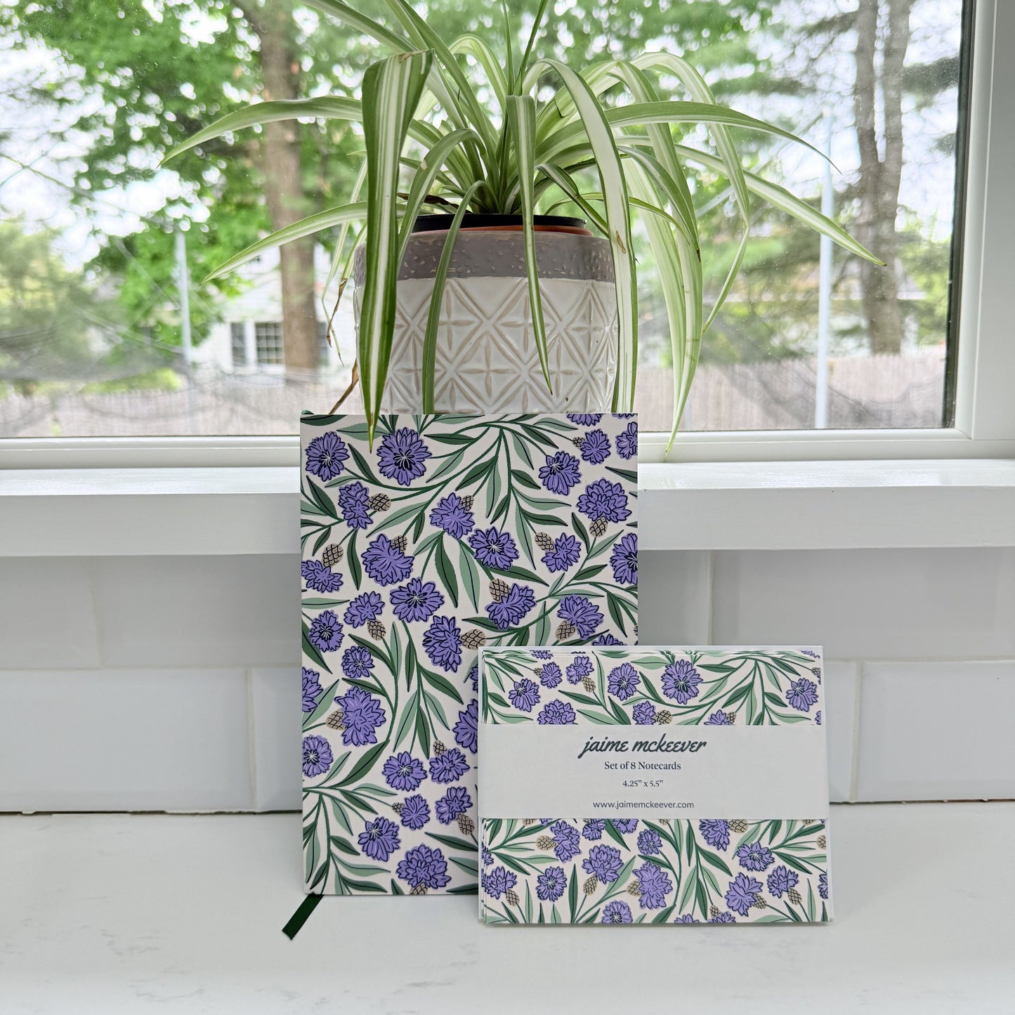 Cornflower Meadow Writing Set