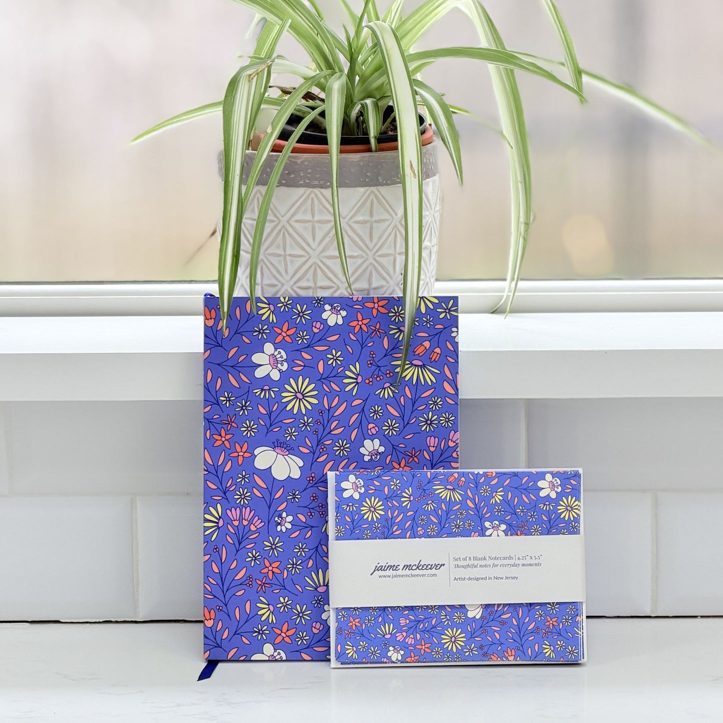 Wildflower Bloom in Blue Writing Set